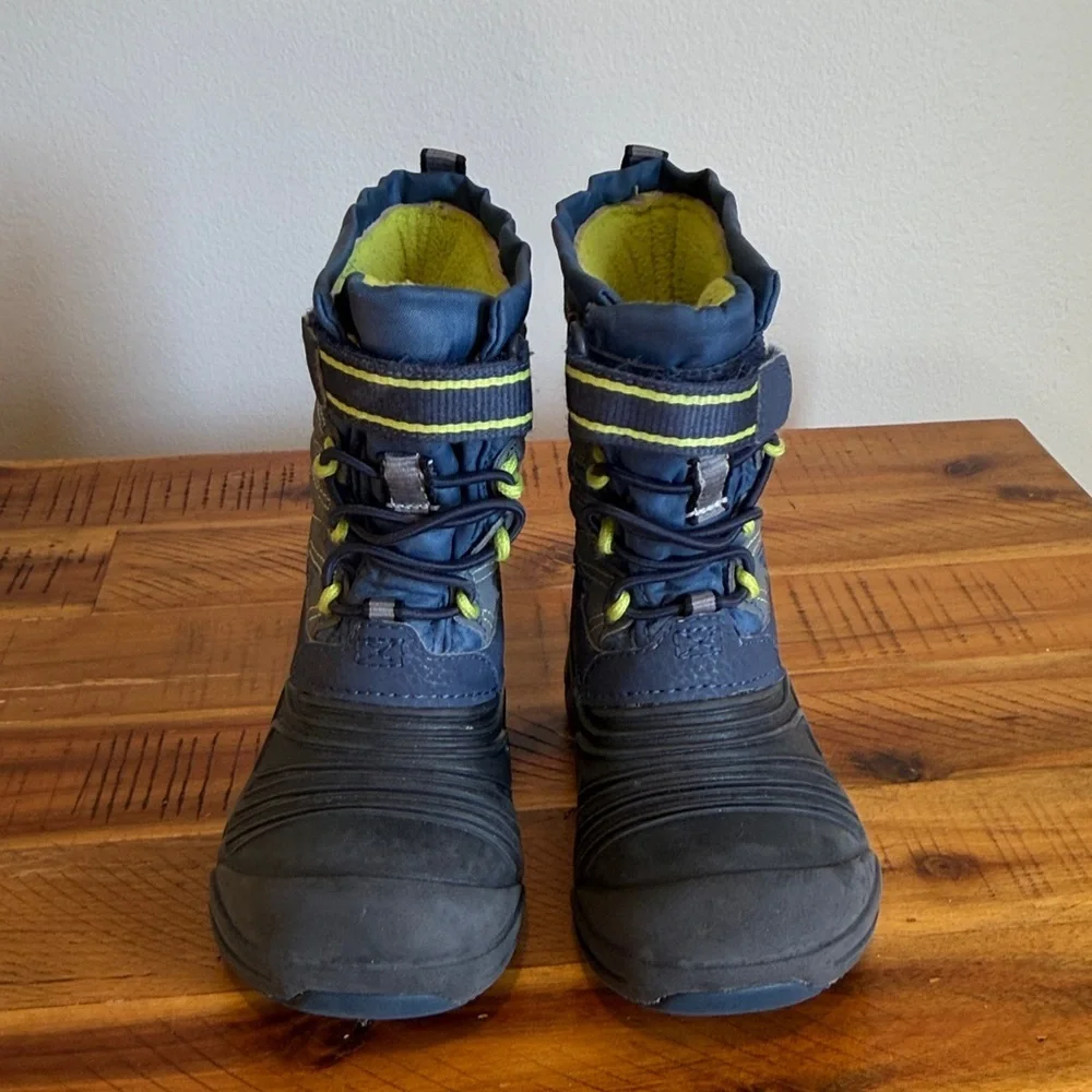 Merrell Navy and Gray Winter Boots